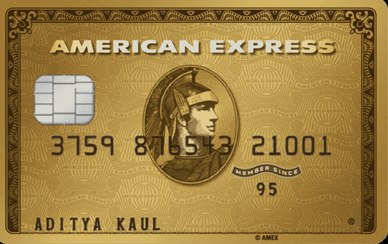 Cash on card Amex